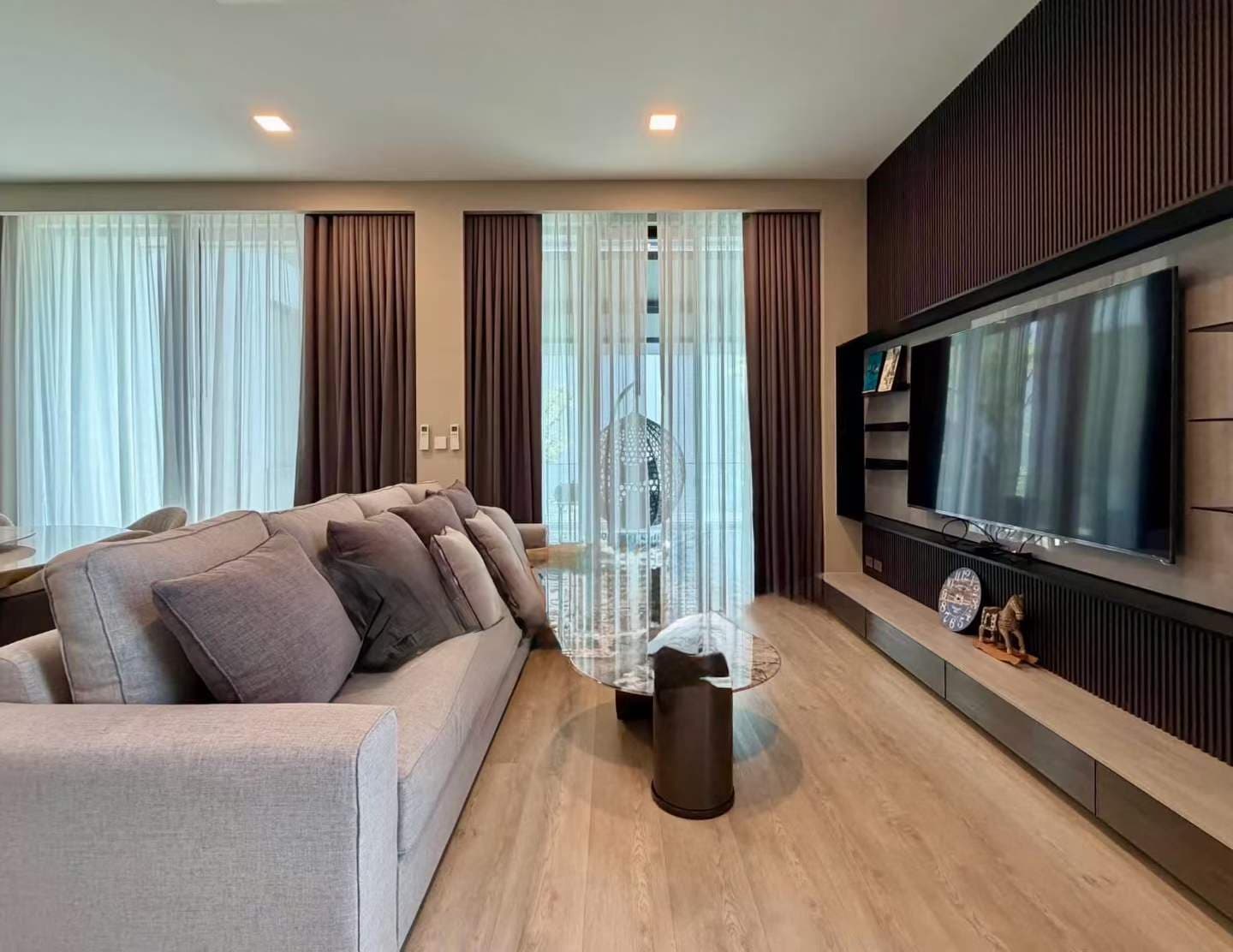 Detached House for Rent Near New Bangkok Airport, Thailand | 4BR 5BA with Elevator and Garden | Monthly Rent 280,000 THB