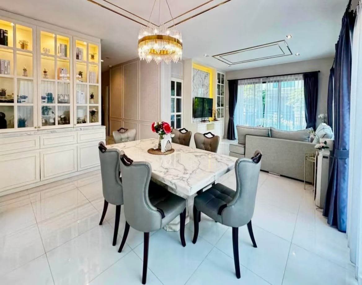 Detached House for Rent Near Bangkok's New Airport | 4BR 4BA 247 sqm | Monthly Rent 120,000 THB