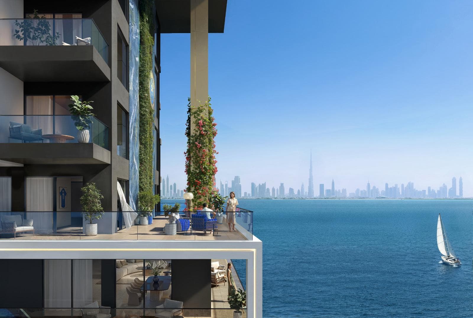 Chelsea Tower C, Dubai, UAE | 1-3 Bedroom Sea View Apartments | Starting from AED 2.56 Million