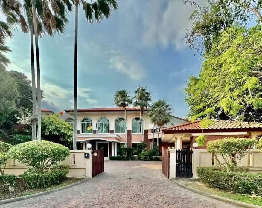 Luxury Detached Villa for Rent in Pattaya, Thailand | 4BR 4BA with Pool, Wine Cellar, Elevator | Monthly Rent 139,000 THB