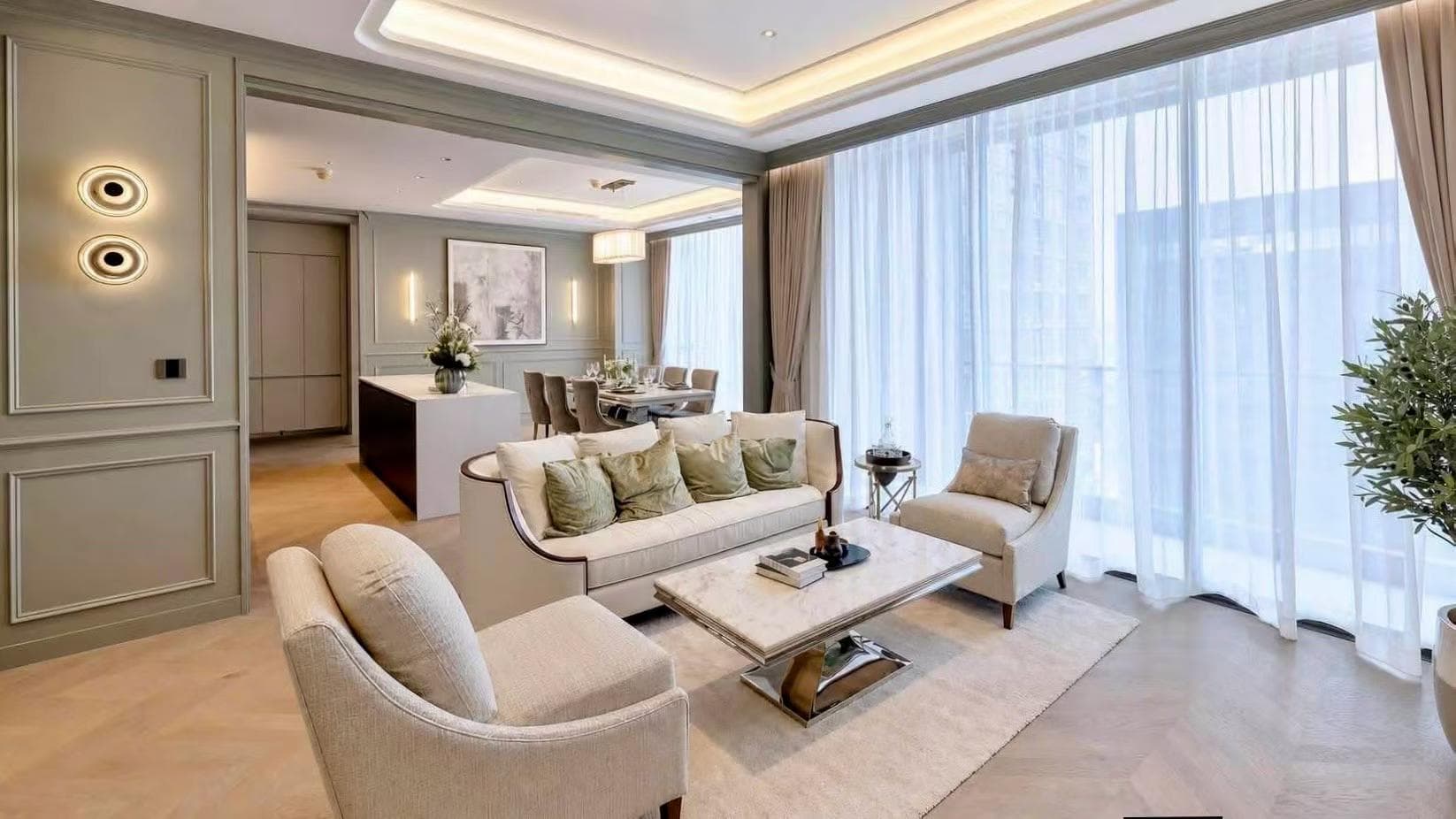 Luxury Condo near Lumpini Park, Bangkok, Thailand | 2BR 2BA 151 sqm | Monthly Rent 300,000 THB