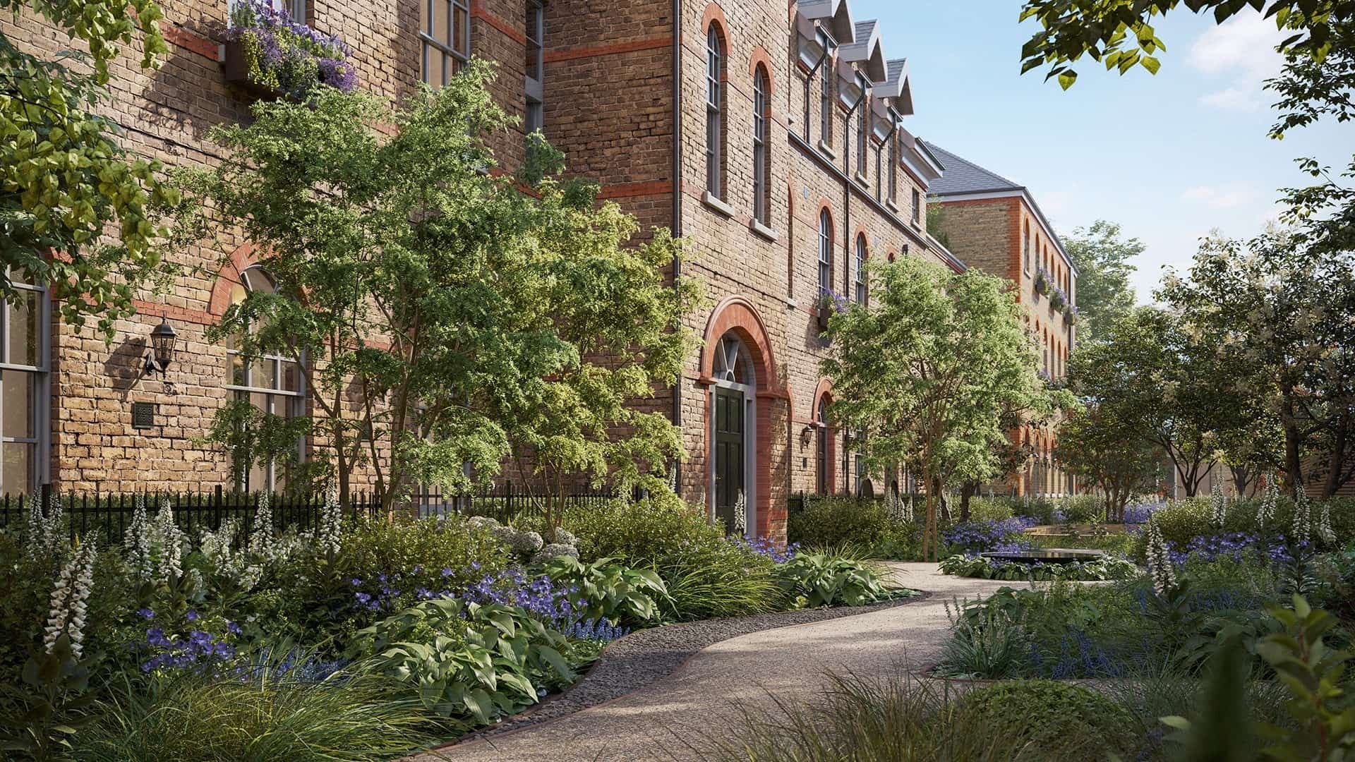 Fifty Brook Green only 32 units‼️ Directly opposite St Paul's Girls' School in West London, a new British low-density residential model