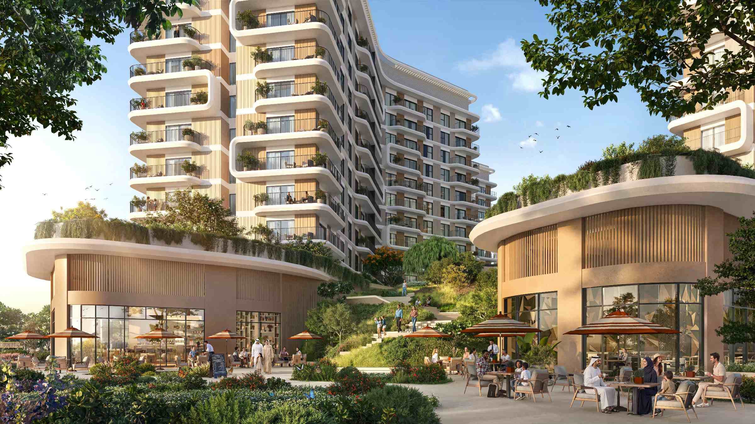 UAE Abu Dhabi Yas Island | Yas Park Place Apartments | Low-Density Park Residence Next to Disney Starting from 1.39 Million Dirhams