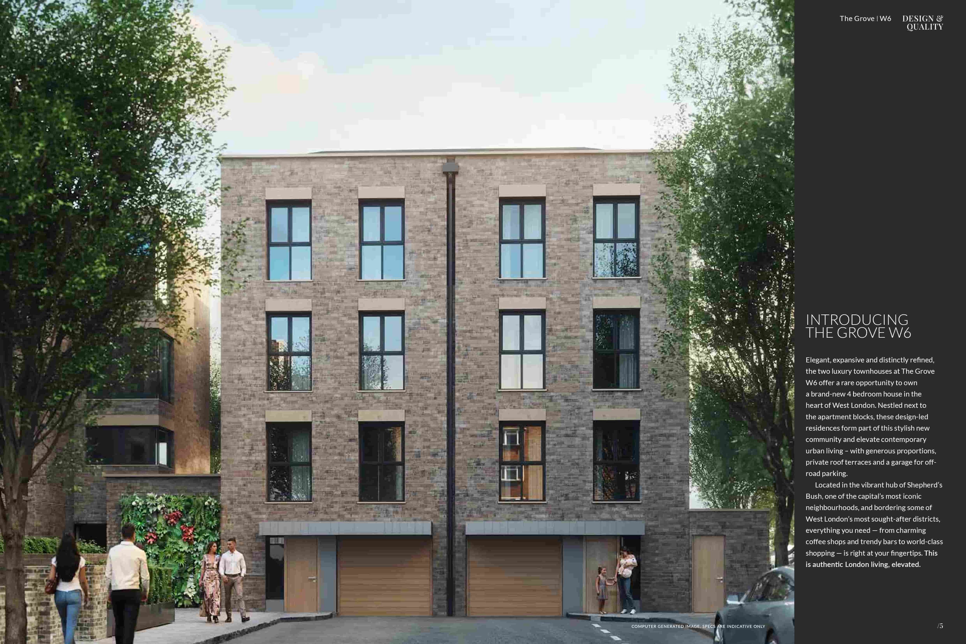 London UK The Grove W6 | Townhouse | £1,500,000 Ready to Move In