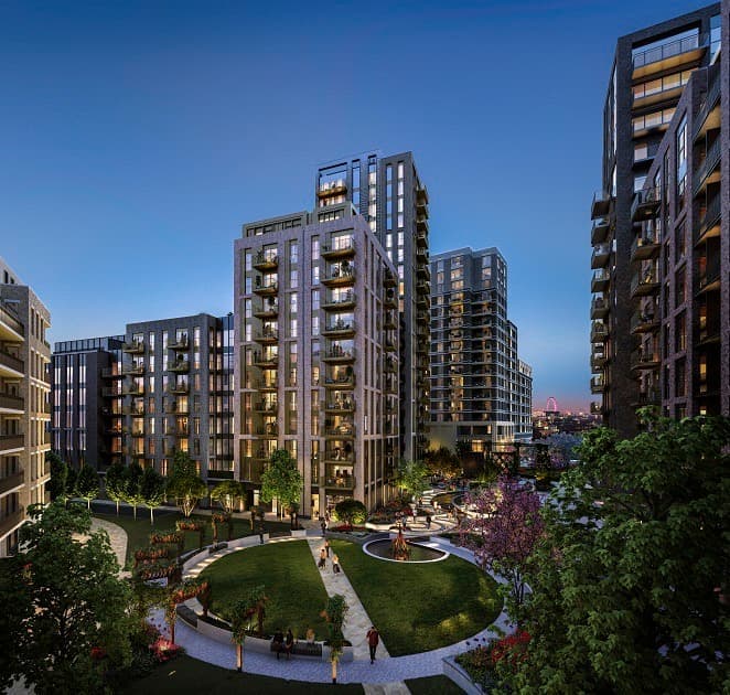 Two-Bedroom Butterfly Layout in Phase 3 of Oval, London | Apartment | £1,057,000 Ready Soon