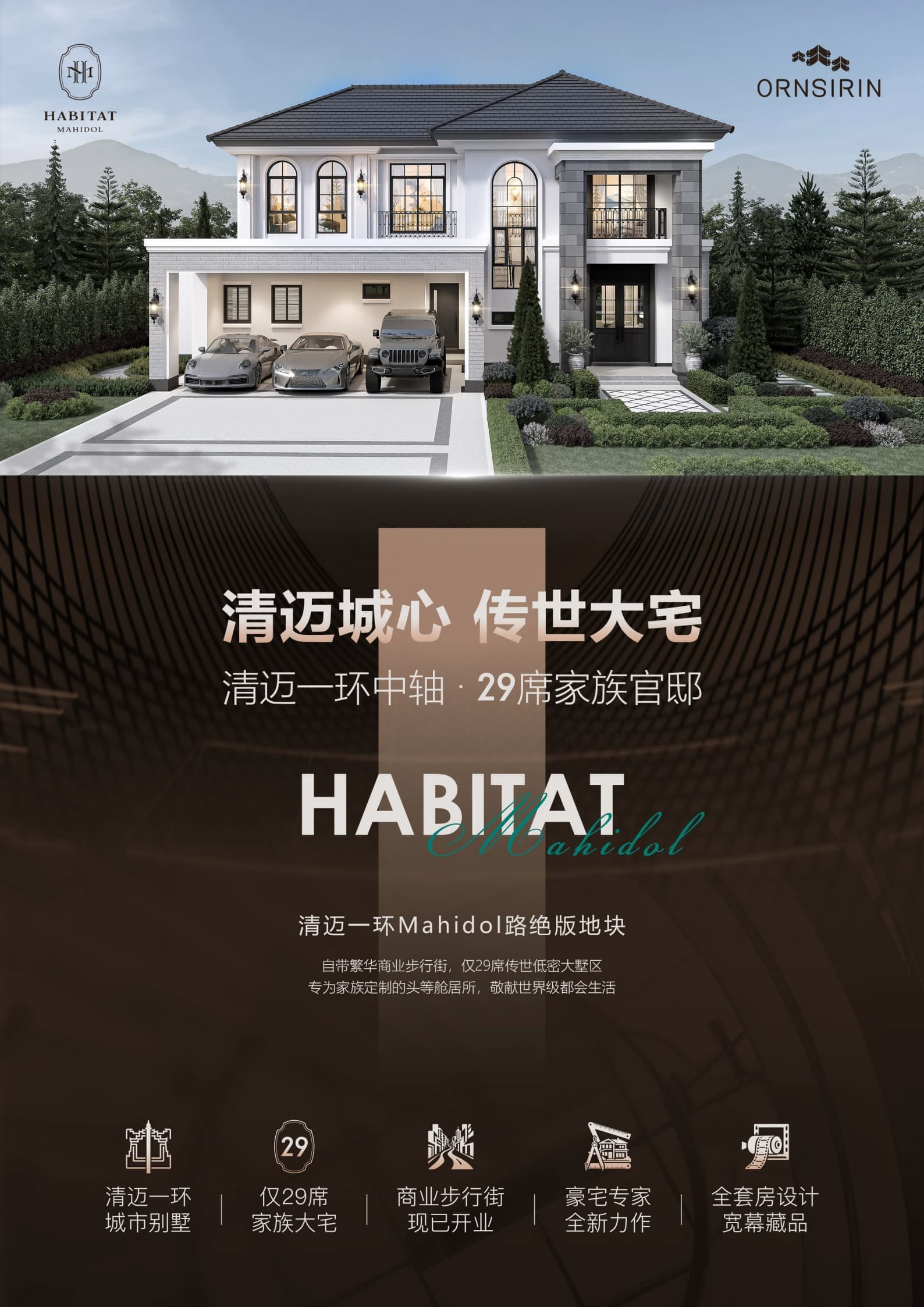 Chiang Mai Habitat Mahidol | Detached Villa | Limited 29 Units | Core First Ring