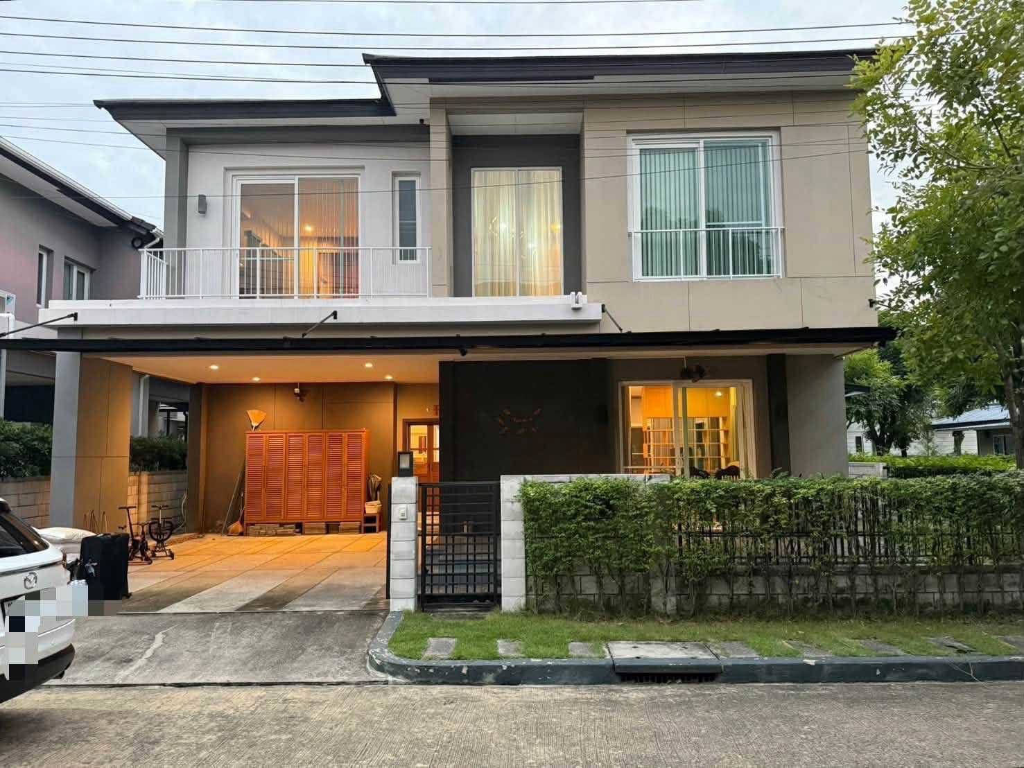 Bangkok, Bang Phli District, Thailand | The City Sukhumvit Bangna Detached House for Rent | 3BR 4BA 220㎡ Monthly Rent 75,000 THB