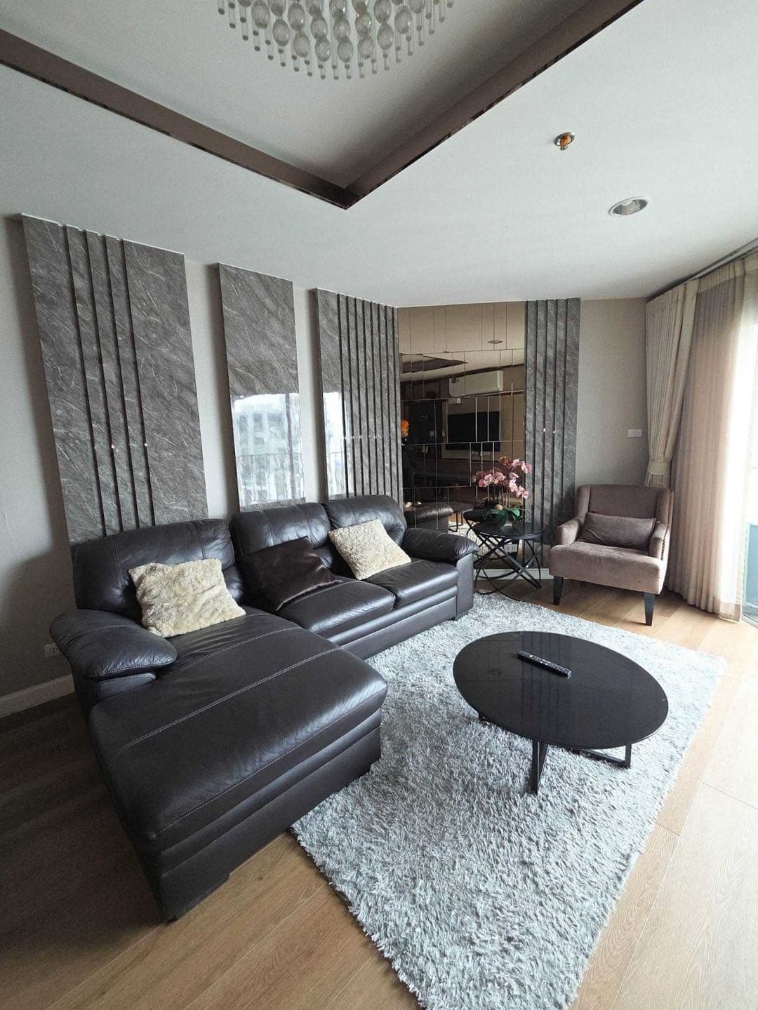 Belle Grand Rama 9 Apartment, Huai Khwang, Bangkok | 3BR 3BA 108.41㎡ | Monthly Rent 98,000 THB