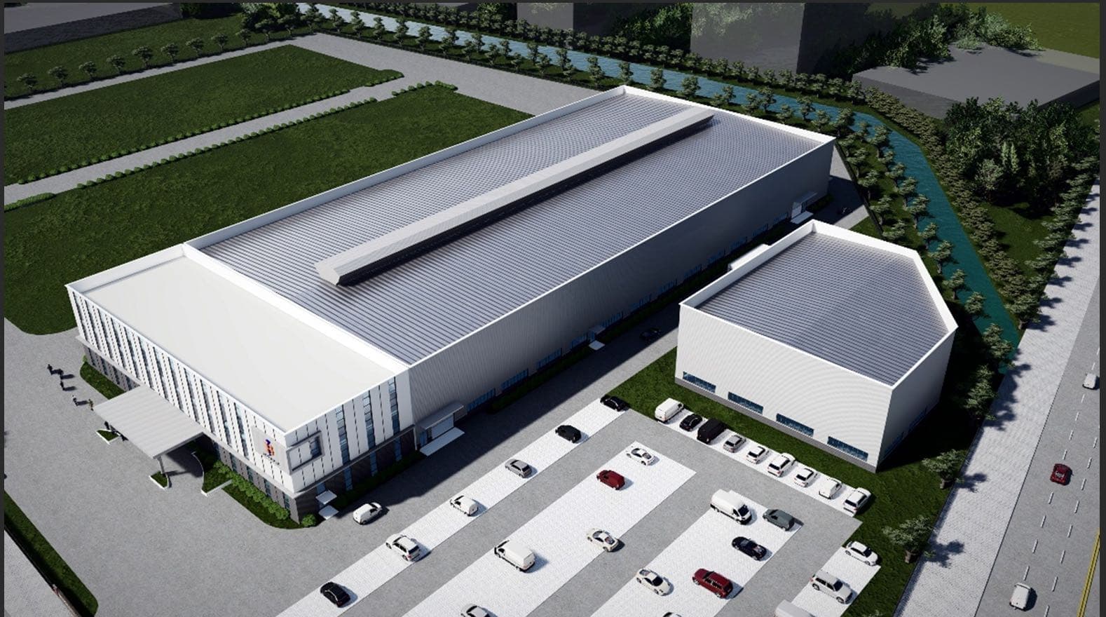 泰国曼谷北柳府APEX工业园30莱连片工业地出售|IEAT紫色工业用地|紧邻331国道