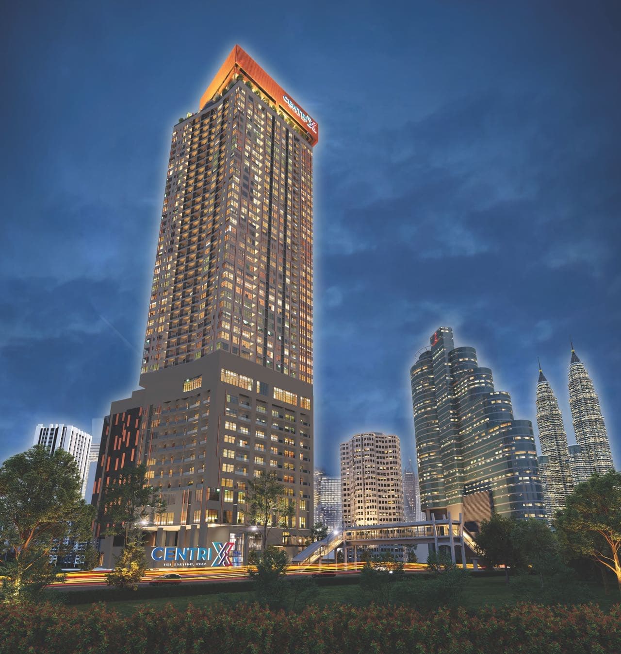 CENTRIX KLCC Apartment in Kuala Lumpur, Malaysia | True TOD Above Station · Dual-Key Layout | From RM970K
