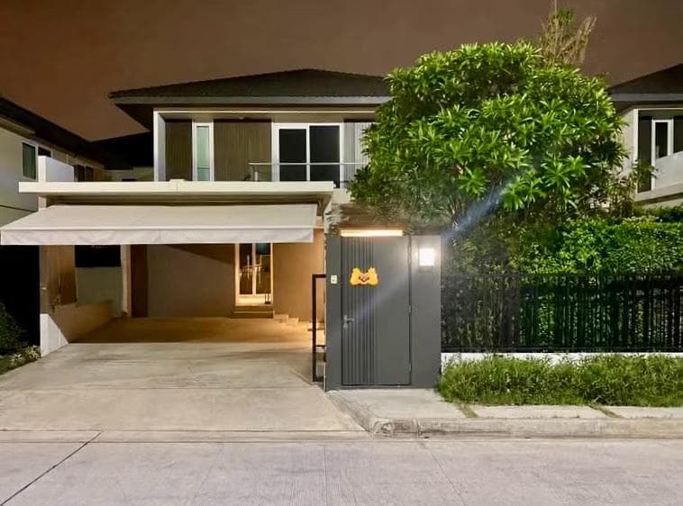 Detached House for Rent Near Bangkok's New Airport | 3BR 3BA | Monthly Rent 55,000 THB