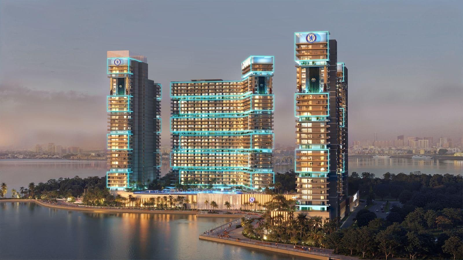 Chelsea Tower C, Dubai, UAE | 1-3 Bedroom Sea View Apartments | Starting from AED 2.56 Million