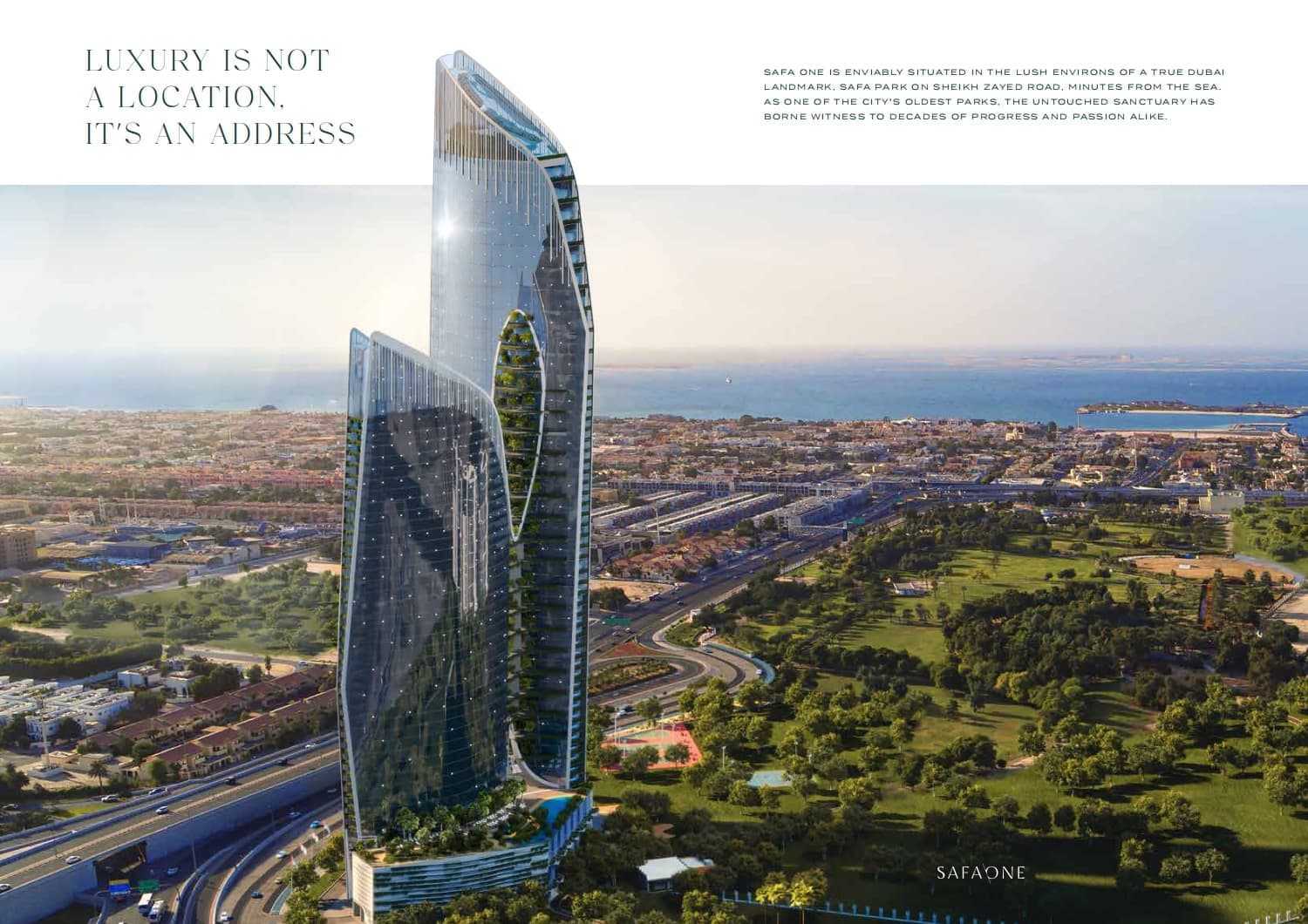 Safa Park Residence Dubai | 2-4 Bedroom Duplex | Starting from AED 4.85 Million
