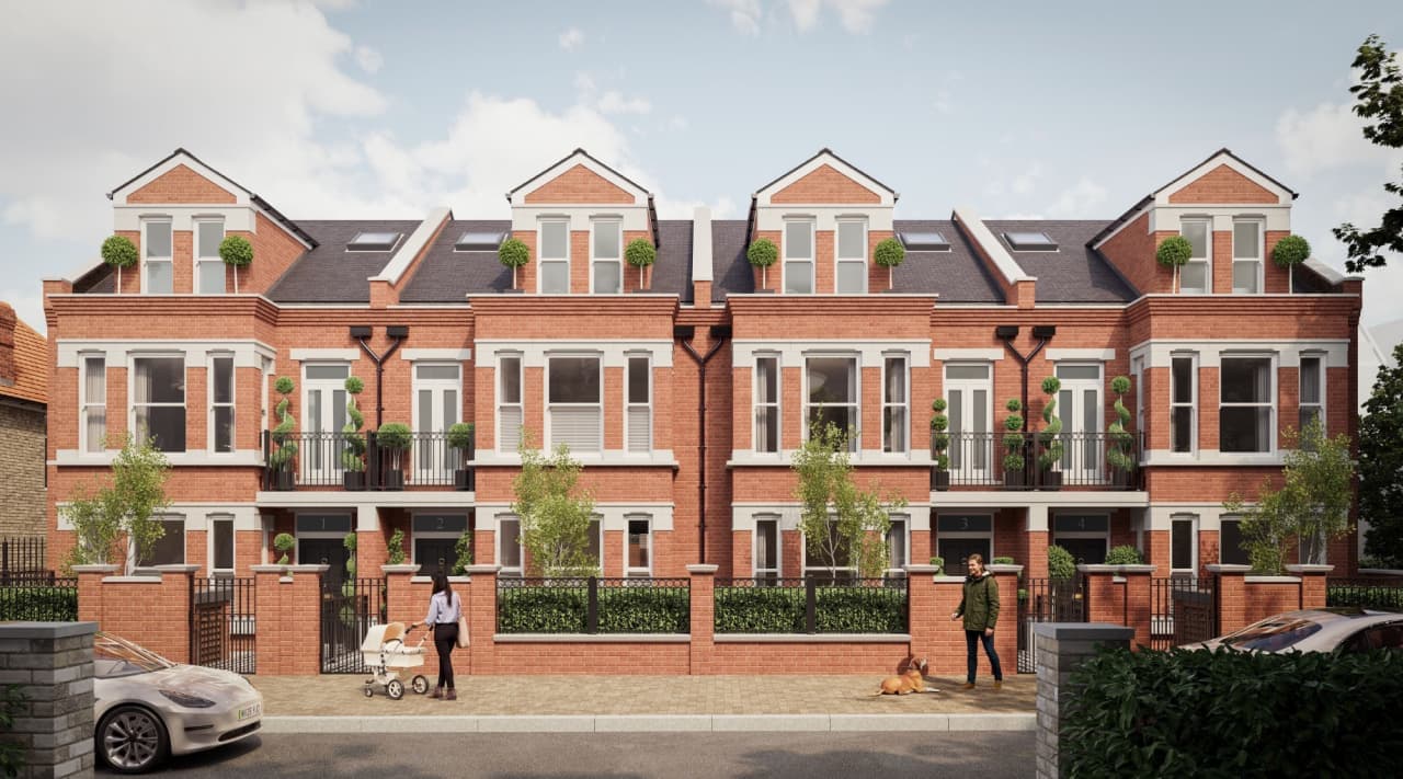英国伦敦Cedars Row|联排别墅|西普特尼永久产权现房 £2,815,000