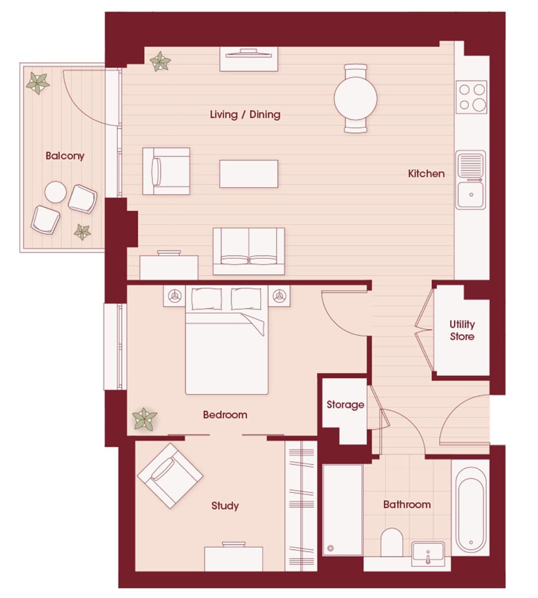 Royal Gateway Apartment in North Acton, London, UK|Starting from £540,000